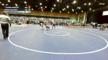 150 lbs Quarterfinal - Cooper Sheesley, Del Oro vs Ezekiel Bellanca, Placer