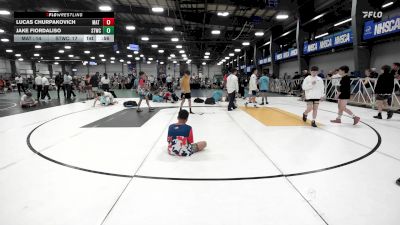 119 lbs Rr Rnd 3 - Lucas Churpakovich, Mat Warriors Yellow vs Jake Fiordaliso, Shore Thing Beach