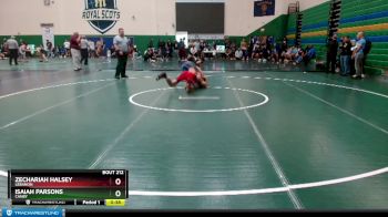 160 lbs Cons. Semi - Isaiah Parsons, Canby vs Zechariah Halsey, Lebanon