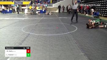 75 lbs Round Of 16 - Masterfard Kelly, Bristol vs Logan Rubish, Frazier