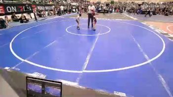 46 lbs Quarterfinal - Camila Ramirez, Mat Demon Wrestling Club vs Ryker Wylie, Sanderson Wrestling Academy