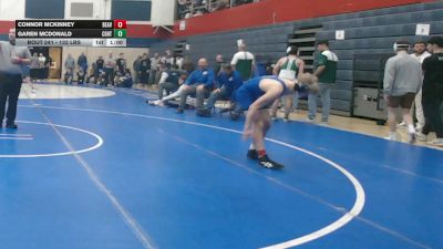 133 lbs Consy 2 - Connor McKinney, Beaver C.C. vs Garen McDonald, Central Valley