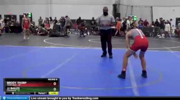 115 lbs Round 6 (8 Team) - JJ Bailes, Cimarron vs Brody Thorp, Team Ohio