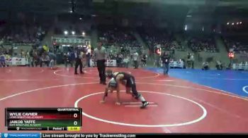85 lbs Quarterfinal - Wylie Cavner, Lions Wrestling Academy vs Jaikob Yaffe, Ram Wrestling Academy