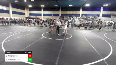 114 lbs Round Of 16 - Jameson Williams, Gold Rush Wr Ac vs Boyd Naki-Kahoalii, Unattached