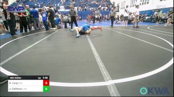 100-105 lbs Semifinal - Axel Lorg, Shelton Wrestling Academy vs Jacen Calhoun, Lions Wrestling Academy