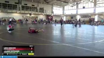 66 lbs Round 2 (4 Team) - Kinsley Rife, Missouri Blue vs Esmae Morris, Hillbilly Hamster Mafia