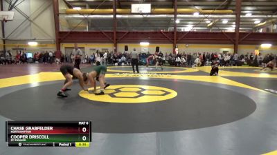 150 lbs Cons. Round 4 - Chase Grabfelder, Northampton vs Cooper Driscoll, St Edward