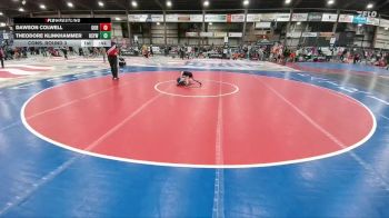55 lbs Cons. Round 3 - Theodore Klinkhammer, Hot Springs Youth Wrestling vs Dawson Colwell, Gordon/Rushville