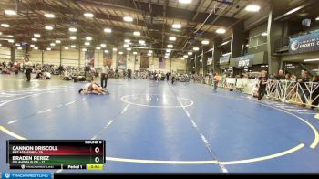 115 lbs Rd# 9- 2:15pm Saturday Final Pool - Cannon Driscoll, Mat Assassins vs Braden Perez, Oklahoma Elite