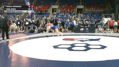 140 lbs Quarters - Paisley Morrison, Oregon vs Ariel Biggs, Missouri