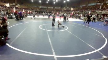 54 lbs Round Of 16 - Jaxson Arce, Pomona Elite vs EmmaJay Thibault, Bear Creek Jr. Wrestling