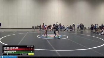 135 lbs Semis & 3rd Wb (16 Team) - Gavin Daniels, The Outsiders vs James Gonzalez, CFWAXLHP