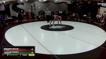 115 lbs. Cons. Round 4 - Carlynn Mynatt, Marshfield vs Raeleigh Declue, St. Clair