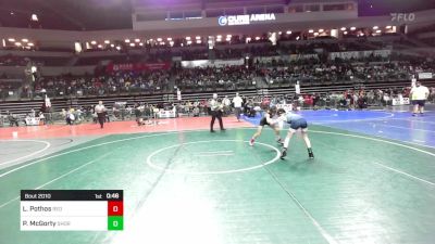 75 lbs Round Of 32 - Luke Pothos, Red Nose WC vs Patrick McGorty, Shore Thing WC