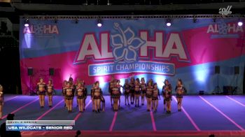 USA Wildcats - Senior Red [2025 L3 Senior] 2025 Aloha Trenton Showdown