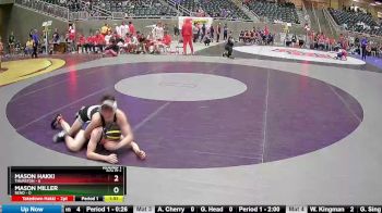 115 lbs Round 1 (4 Team) - Mason Hakki, Thurston vs Mason Miller, Bend