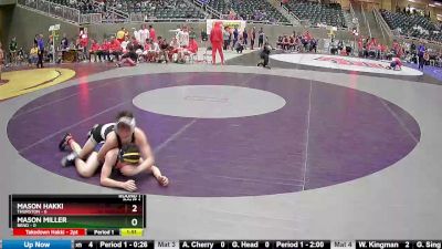 115 lbs Round 1 (4 Team) - Mason Hakki, Thurston vs Mason Miller, Bend