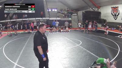 92 lbs Cons. Quarters - Jedidiah Erekson, Idaho vs Cade Mueller, Idaho