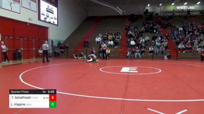 174 lbs Quarterfinal - Ty Schoffstall, Edinboro University vs Levko Higgins, George Mason University