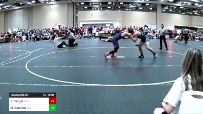 175 lbs Consi Of 64 #2 - Thomas Trenge, Whitestar Wc vs Myles Sanchez, Silverback WC