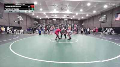 215 lbs Quarterfinal - Anthony Baeza, Firebaugh vs Dwayne Hemphill, Chowchilla