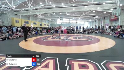 89 kg Final - Pete Snyder, Beast Of The East vs Cade Ziola, Kong