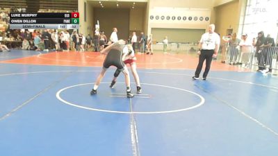105-H2 lbs Semifinal - Luke Murphy, Old Bridge Wrestling Club vs Owen Dillon, Patchogue-Medford