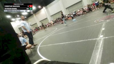 76 lbs Round 3 (8 Team) - Jackson Daniel, Rabbit Wrestling Club vs Christian Masters, Team Palmetto