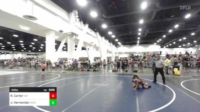62 lbs Round Of 16 - Roman Carter, Mat Demon WC vs Jay Hernandez, Madera WC