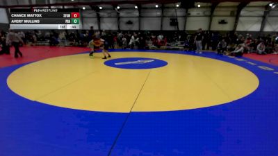 U12 FK - 98 lbs Quarters - Chance Mattox, Scrap Yard Garage Wrestling vs Avery Mullins, Pioneer Grappling Academy