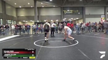 190 lbs Cons. Round 3 - Elijah Ekis, WR- Topeka Blue Thunder vs Joseph Allen, Power House