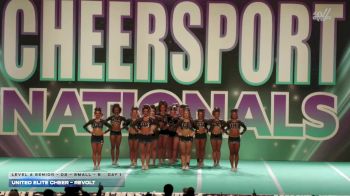 United Elite Cheer - REVOLT [2026 L4 Senior - D2 - Small - B Day 1] 2026 CHEERSPORT National All Star Cheerleading Championship