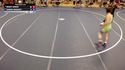 120 lbs Champ. Round 2 - Brody Jensen, NE vs Samuel Murante, IL