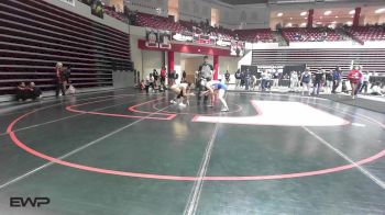 140 lbs Quarterfinal - Abbey Miller, Bixby Girls HS vs Gage Vaughn, Caddo High School Girls