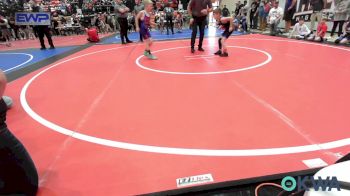 52 lbs Rr Rnd 2 - Hayden Gregory, Tulsa Blue T Panthers vs Kade Whitenack, Tiger Trained Wrestling