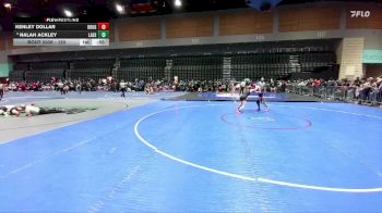 120 lbs Cons. Round 2 - Kenley Dollar, Douglas vs Nalah Ackley, Lassen