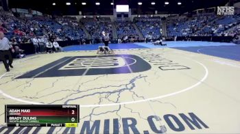 5A - 138 lbs Semifinal - Adam Maki, Andover vs Brady Duling, Wichita-Bishop Carroll