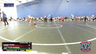 84 lbs Cons. Round 3 - Jace Tyler Manning, Derby vs Logan Young, Missouri