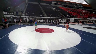 120 lbs Champ. Round 5 - Max Francisco, Alaska vs Sebastian Romero, Oregon