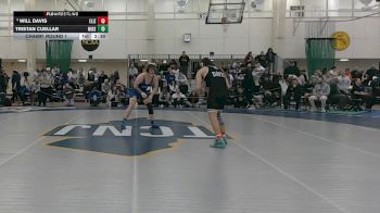 197 lbs Champ. Round 1 - Will Davis, Elizabethtown vs Tristan Cuellar, Misericordia