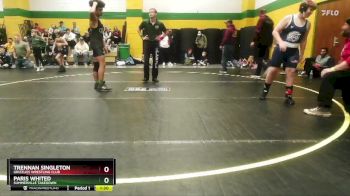 140 lbs Round 1 - Trennan Singleton, Grizzlies Wrestling Club vs Paris Whited, Summerville Takedown