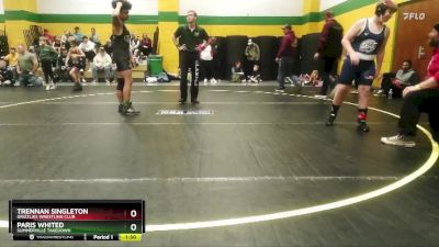 140 lbs Round 1 - Trennan Singleton, Grizzlies Wrestling Club vs Paris Whited, Summerville Takedown