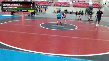 88-95 lbs Round 3 - Everett Lovingood, Smoky Mountain Youth Wrestling vs Monte Annegan, North Carolina