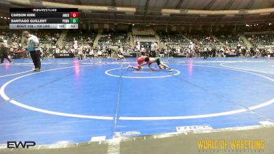100 lbs Consi Of 16 #2 - Carson Kirk, American Dream vs Santiago Guillent, Poway Elite