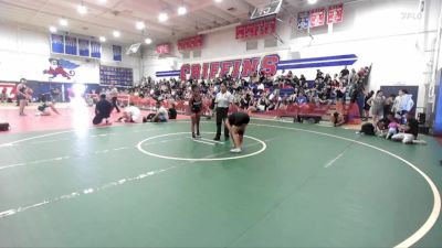 100-105 lbs Round 2 - Aleah Santellan, Silverback Wrestling Club vs Azyah Rice, Inland Elite Wrestling Club