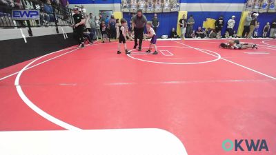 43 lbs Quarterfinal - Xander Dixon, Mannford Pirate Youth Wrestling vs Dallas McClain, Berryhill Wrestling Club