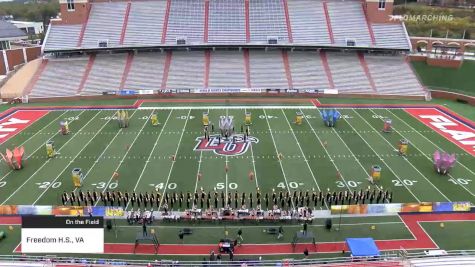 Freedom H.S., VA at 2019 BOA Virginia Regional Championship, pres. by Yamaha