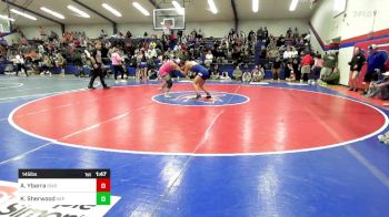 145 lbs Semifinal - Ashlynn Ybarra, Bixby HS Girls vs Kaydance Sherwood, Sapulpa High School Girls