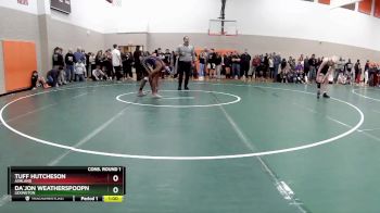 138 lbs Cons. Round 1 - Da`Jon Weatherspoopn, Lexington vs Tuff Hutcheson, Ashland